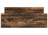 Bed Frame with Headboard Smoked Oak 80 x 200 cm Engineered Wood 8009029