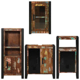 Bathroom Furniture Set 4 pcs Multicolour Solid Reclaimed Wood 3305683