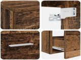 Bathroom Furniture Set 2 pcs Old Wood Engineered Wood 3403958