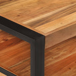 ZNTS Coffee Table 120x55x40 cm Solid Wood Acacia 352307
