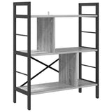Bookshelf Grey Sonoma 75 x 30 x 91 cm Engineered Wood 883973