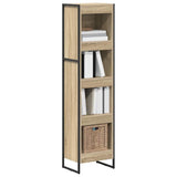 Book Cabinet Sonoma 40 x 30 x 155 cm Engineered Wood 886373