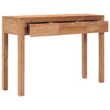 Console Table 110x35x75 cm Solid Teak Wood 287229