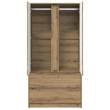 Bathroom Cabinet Artisan Oak 79.5 x 49 x 156 cm Engineered Wood 3406254