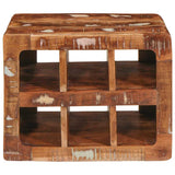 Wine Rack Wall-mounted Brown 44 x 30 x 35 cm Solid reclaim wood 4104574