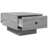 Coffee Table Grey Sonoma 60x45x31 cm Engineered Wood 848085