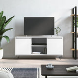 TV Cabinet White 104x35x50 cm Engineered Wood 827012