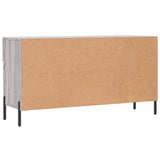 Shoe Bench Grey Sonoma 102x35x55 cm Engineered Wood 829754