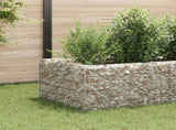 Gabion Raised Bed Steel 360x90x50 cm 142555