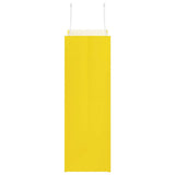 Paper Bags 250 pcs with Handles Yellow 26x12x35 cm 4102010
