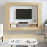 TV Cabinet Sonoma Oak 152x22x113 cm Engineered Wood 833724