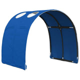 Bed Tunnel 2 pcs Blue 211 x 67.5 x 2 cm Polyester 893710