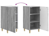 Sideboard Grey Sonoma 33 x 34.5 x 90 cm Engineered Wood 894601