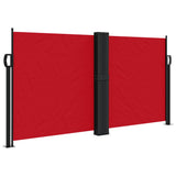 Retractable Side Awning Red 120x600 cm 4004597