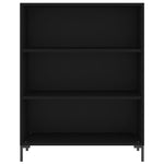 Highboard Black 69.5x32.5x180 cm Engineered Wood 3189574