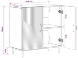 Bathroom Storage Cainet HAARLEM Old Wood 59.5 x 31 x 80 cm 896843