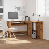 Corner Desk Old Wood 120x140x75 cm Engineered Wood 855900