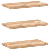 Floating Shelves 3 pcs 40x20x2 cm Untreated Solid Wood Acacia 3279337
