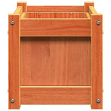 Garden Planters 2 pcs Wax Brown Solid Wood Pine 837444