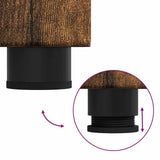 Bathroom Furniture Set TULUM 4 pcs Smoked Oak 60 x 34 x 63 cm 3398049