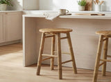 Garden Stool Natural 38 x 68 cm Bamboo 42028240