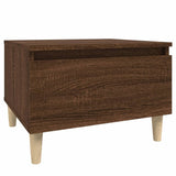 Side Tables 2 pcs Brown Oak 50x46x35 cm Engineered Wood 819515