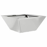 Garden Planter 5 pcs Silver 35 x 35 x 15 cm Galvanised Steel 873807