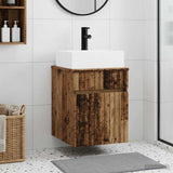 Wall-mounted Sink Vanity Old Wood 39 x 41 x 62.5 cm 890580
