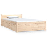 3103483 Bed Frame without Mattress with Drawers 90x200 cm