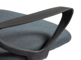 102.5-126cm Draughtsman Office Chair, with Footrest - Grey T3398P329505