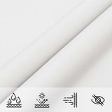 Sunshade Sail Oxford Fabric Square 6x6 m White 135252