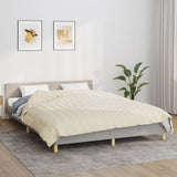 Weighted Blanket Light Cream 220x240 cm King 11 kg Fabric 3154880