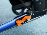4 Wheel Rollator with Seat and Back, Folding Mobility Walker with Carry Bag, Adjustable Height, Dual T3398P344708