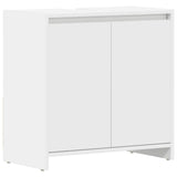 Bathroom Cabinet White 60x33x61 cm Engineered Wood 802642