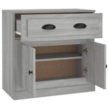 Sideboard Grey Sonoma 70x35.5x67.5 cm Engineered Wood 816430