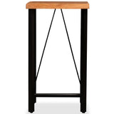 Bar Table Solid Acacia Wood 60x60x107 cm 245435