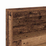 Storage Headboard Old Wood Engineered Wood 3335499