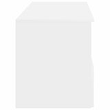 Bathroom Furniture Set 2 pcs High Gloss White Engineered Wood 3404118