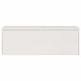 TV Cabinets 3 pcs White Solid Wood Pine 3100140