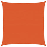 Sunshade Sail 160 g/m Square Orange 4.5x4.5 m HDPE 311662