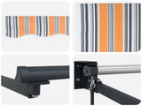 Manual Retractable Awning with LEDs 3.5 x 2.5 m 3419446