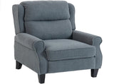 Recliner Armchair with Extended Leg Rest - Grey T3398P424906
