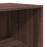 Highboard Brown Oak 45x41x185 cm Engineered Wood 3281679