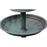 Bird Bath/ Feeder with Solar Light 40537