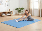 Floor Mats 40 pcs Blue 14.4 m EVA Foam 42040726