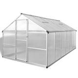 Reinforced Aluminium Greenhouse with Base Frame 9.025 m 41320