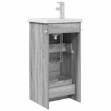 Bathroom Vanity with Sink Grey Sonoma 42 x 40 x 84.5 cm 890725