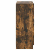 Sideboard Smoked Oak 66 x 34.5 x 87 cm Engineered Wood 895780