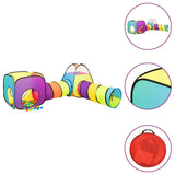 Children Play Tent with 250 Balls Multicolour 190x264x90 cm 3107754
