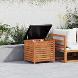 Garden Storage Box 60x50x55 cm Solid Wood Eucalyptus 367838